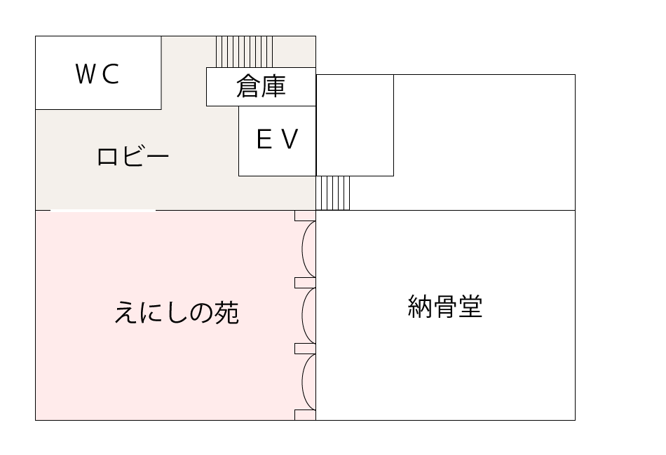 地下1階フロア図